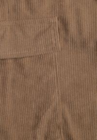 Renee - Brązowe Spodnie Typu Cargo High Waist Worseli. Okazja: na co dzień. Stan: podwyższony. Kolor: brązowy. Styl: elegancki, casual #8