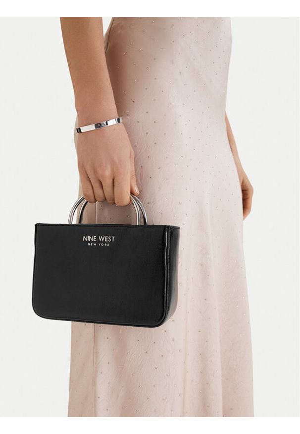 Nine West Torebka CEO-Astor Vibe-KY323-1 Czarny. Kolor: czarny
