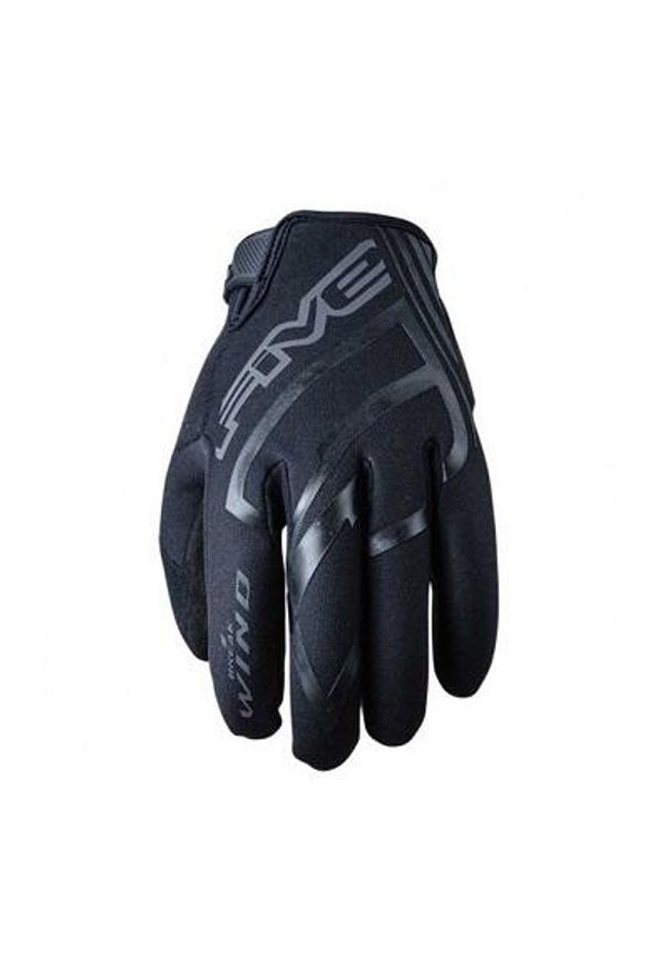 FIVE GLOVES - Rękawice WB (WIATROWNICA) - CZARNE (czarne) - M/9. Kolor: wielokolorowy. Sport: kolarstwo