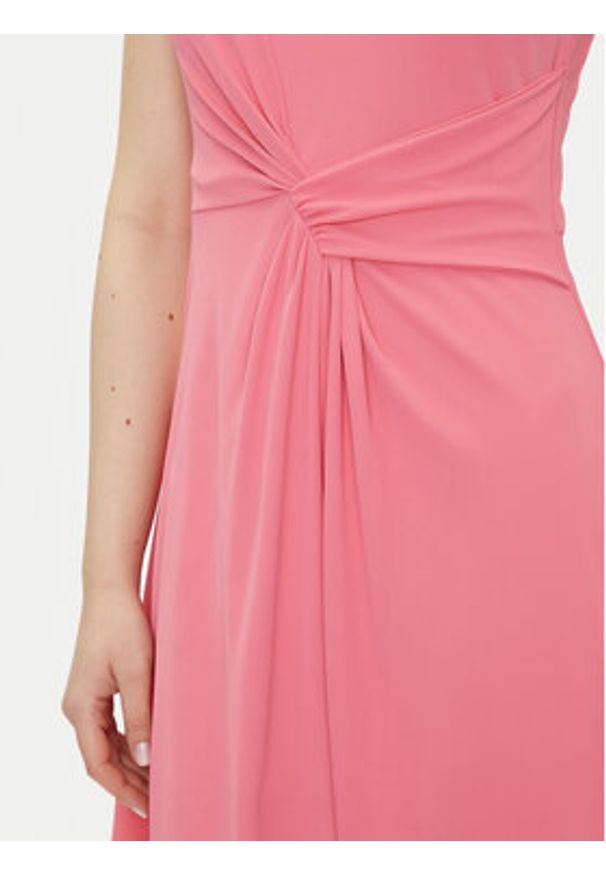 Silvian Heach Sukienka koktajlowa Ereni GPP25331VE Różowy Slim Fit. Kolor: różowy. Materiał: syntetyk. Styl: wizytowy