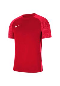 Koszulka treningowa męska Nike Dri-FIT Stirke II Jersey. Kolor: czerwony. Materiał: jersey. Technologia: Dri-Fit (Nike) #1