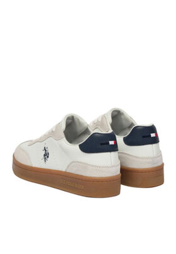 U.S. Polo Assn. Sneakersy EO-ROWAN001M/6LS1 Biały. Kolor: biały. Materiał: syntetyk, skóra