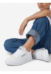 Reebok Sneakersy EO-CLUB C 100047776 Biały. Kolor: biały. Materiał: skóra, syntetyk. Model: Reebok Club #1