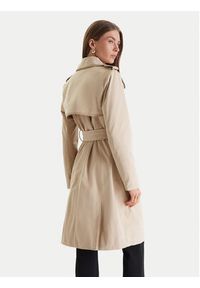 Guess Trencz W5RL14 WGWD2 Beżowy Regular Fit. Kolor: beżowy. Materiał: syntetyk #2