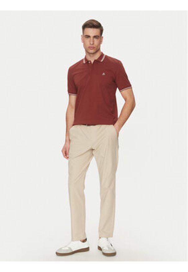 Marc O'Polo Polo 523 2230 53054 Czerwony Regular Fit. Typ kołnierza: polo. Kolor: czerwony. Materiał: bawełna