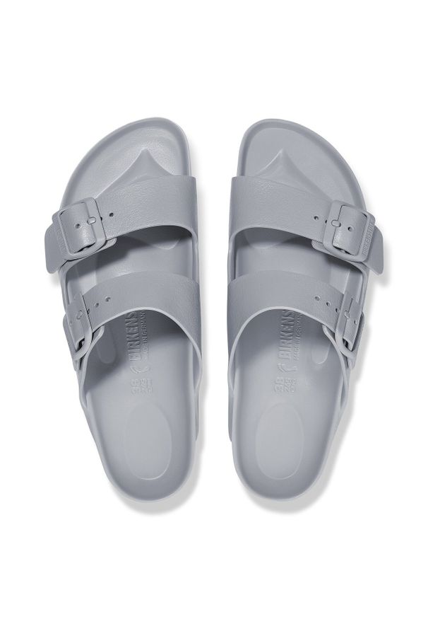 Klapki damskie Birkenstock Arizona Essentials EVA Stone Coin. Kolor: szary