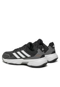 Adidas - adidas Buty do tenisa CourtJam Control 3 Clay Tennis ID7392 Czarny. Kolor: czarny. Sport: tenis