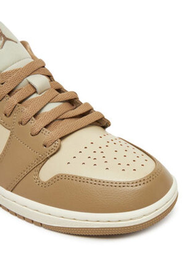 Nike Sneakersy Air Jordan 1 Low DC0774 203 Beżowy. Kolor: beżowy. Materiał: skóra. Model: Nike Air Jordan
