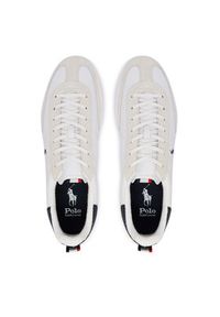 Polo Ralph Lauren Sneakersy 809P01619001 Biały. Kolor: biały. Materiał: skóra #4
