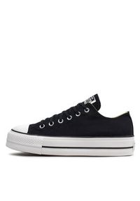 Converse Trampki Chuck Taylor All Star Lift Ox 560250C Czarny. Kolor: czarny. Materiał: materiał #2
