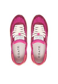 D.A.T.E. Sneakersy Athleta W441-AT-NY Różowy. Kolor: różowy. Materiał: zamsz, skóra #6