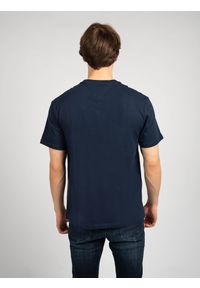 TOMMY HILFIGER - Tommy Hilfiger T-Shirt | DM0DM07068 | Mężczyzna | Granatowy. Okazja: na co dzień. Kolor: niebieski. Materiał: bawełna. Wzór: aplikacja. Styl: casual #3