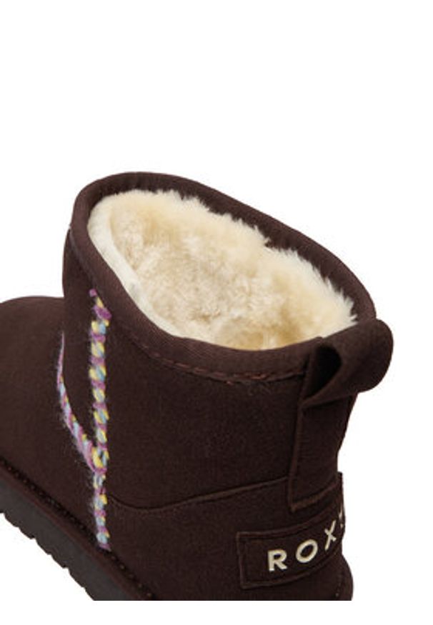 Roxy Śniegowce CEO-HY669020S-1 Brązowy. Kolor: brązowy. Materiał: materiał