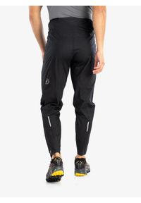 Spodnie do biegania męskie Compressport Hurricane Waterproof 10/10 Pants. Kolor: czarny