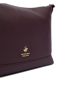 Beverly Hills Polo Club Torebka CEO-BHPC-L-005-10 Bordowy. Kolor: czerwony. Materiał: skórzane #4