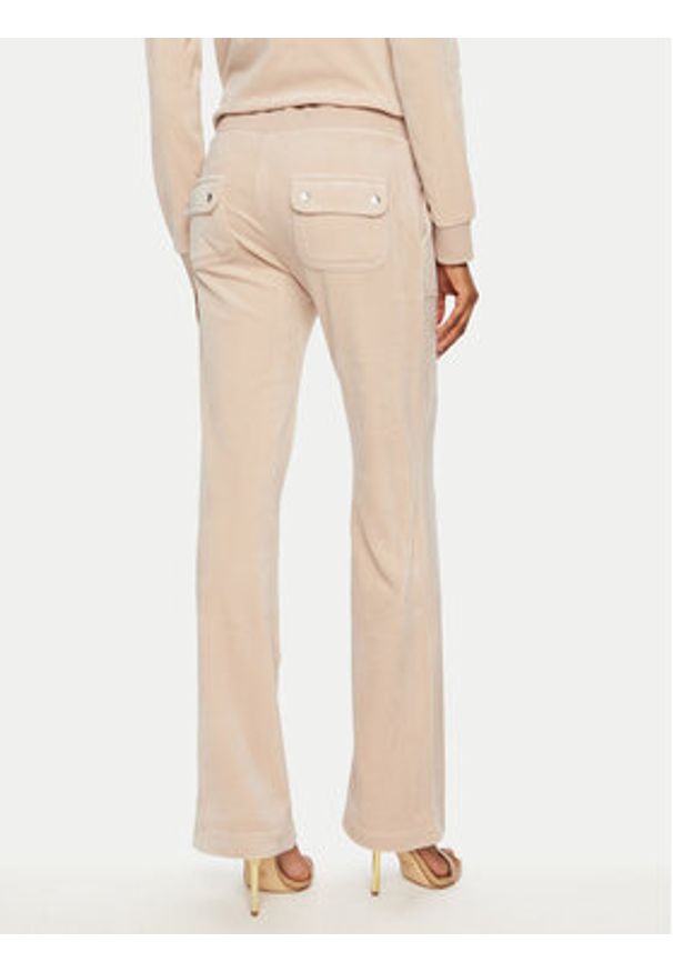 Juicy Couture Spodnie dresowe Del Ray JCAP180 Różowy Regular Fit. Kolor: różowy. Materiał: syntetyk