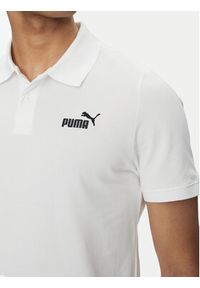 Puma Polo Essentials 682552 Biały Regular Fit. Typ kołnierza: polo. Kolor: biały. Materiał: bawełna #3