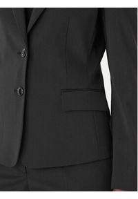 Hugo - HUGO Marynarka Aredana 50516131 Czarny Slim Fit. Kolor: czarny. Materiał: syntetyk #3