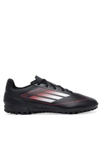 Adidas - adidas Buty do piłki nożnej F50 Club Turf IE1224 Czarny. Kolor: czarny. Materiał: skóra