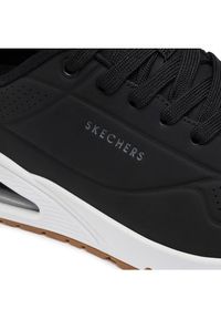 skechers - Skechers Sneakersy Uno Stand On Air 52458/BLK Czarny. Kolor: czarny. Materiał: skóra #3