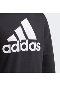 Adidas - Bluza dziecięca z kapturem na zamek błyskawiczny adidas Essentials. Typ kołnierza: kaptur. Kolor: czarny, biały, wielokolorowy