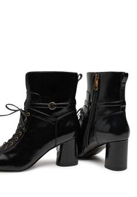 Pinko - PINKO Trzewiki Cindy 07 SD0137 P043 Czarny. Kolor: czarny. Materiał: skóra #5