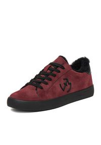 Eva Minge Sneakersy EO-ELLA-WSDR13670 Bordowy. Kolor: czerwony. Materiał: syntetyk, materiał #7