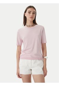 Patrizia Pepe T-Shirt 2M4542/J419-M564 Różowy jasny Regular Fit. Kolor: różowy. Materiał: bawełna #1