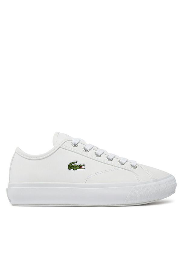 Sneakersy Lacoste. Kolor: biały