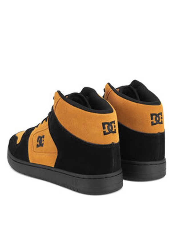 DC Shoes Sneakersy MANTECA 4 HI S ADYS100791-XKKC Pomarańczowy. Kolor: pomarańczowy. Materiał: zamsz, skóra
