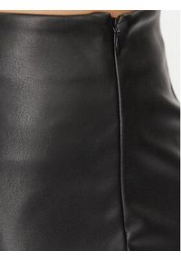 Noisy may - Noisy May Spódnica z imitacji skóry Clara 27028386 Czarny Regular Fit. Kolor: czarny. Materiał: skóra