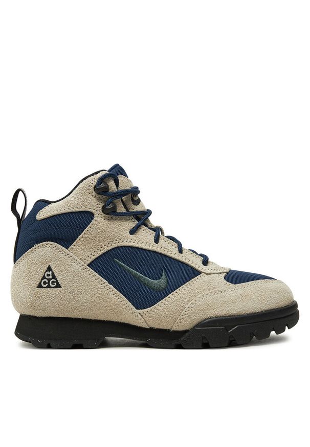 Trekkingi Nike. Kolor: beżowy. Sport: turystyka piesza