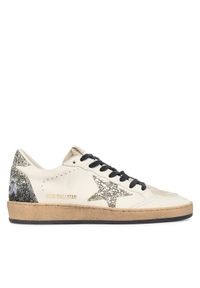GOLDEN GOOSE Sneakersy Ball Star GWF0011.7F007472.1227 Beżowy. Kolor: beżowy. Materiał: skóra