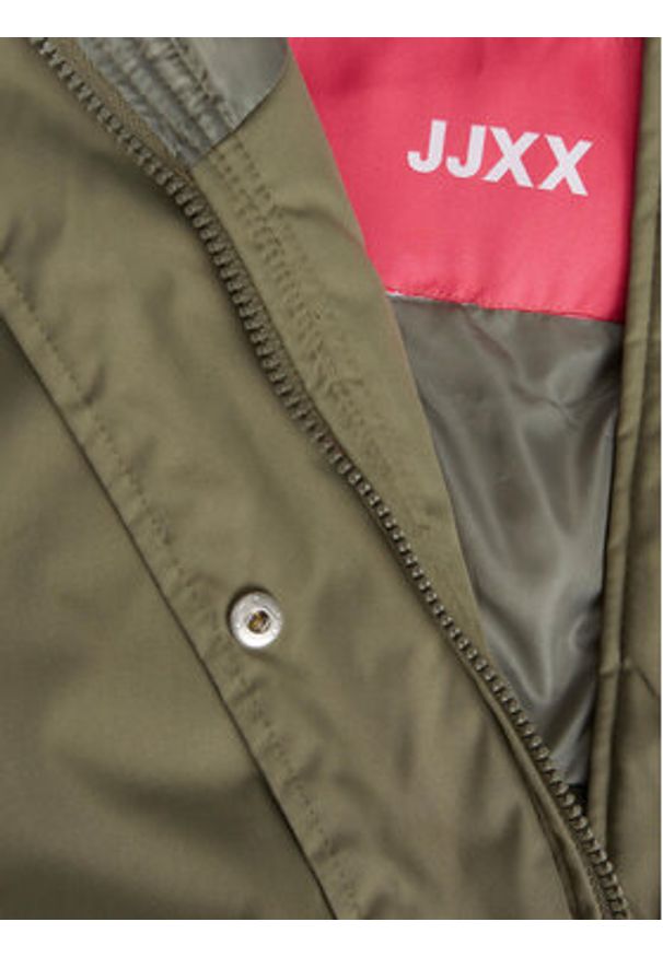 JJXX Parka 12236885 Zielony Regular Fit. Kolor: zielony. Materiał: syntetyk