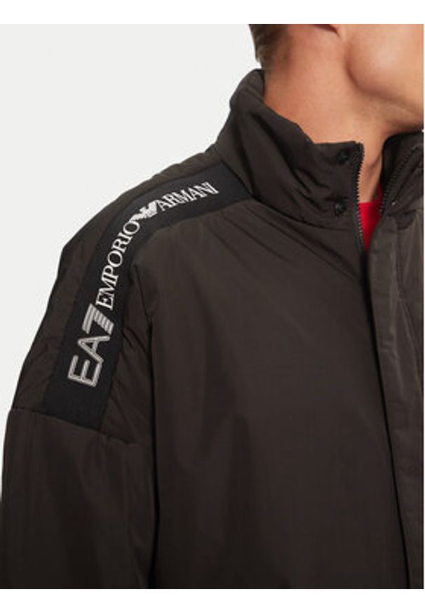 EA7 Emporio Armani Kurtka przejściowa 6DPB04 PNE1Z 1200 Czarny Regular Fit. Kolor: czarny. Materiał: syntetyk