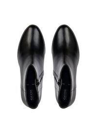 Geox Botki D Walk Pleasure 60 D36TEC 00043 C9999 Czarny. Kolor: czarny. Materiał: skóra #6