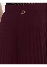 TwinSet - TWINSET Spódnica maxi 252TP2642 Fioletowy Regular Fit. Kolor: fioletowy. Materiał: syntetyk #5
