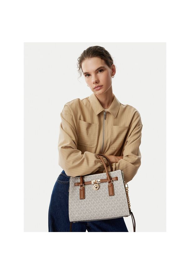 Torebka MICHAEL Michael Kors. Kolor: kremowy