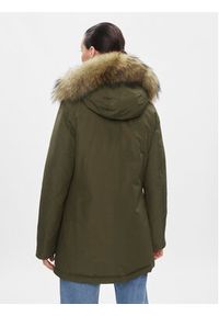 Woolrich Kurtka zimowa Arctic Raccoon CFWWOU0538FRUT0001 Zielony Regular Fit. Kolor: zielony. Materiał: syntetyk. Sezon: zima #9