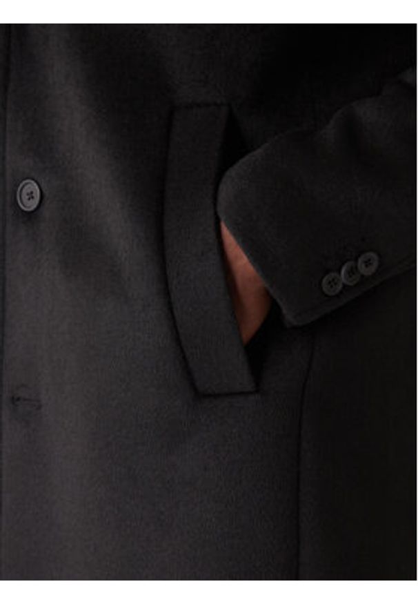 Jack & Jones Płaszcz przejściowy Blastanford 12286263 Czarny Regular Fit. Kolor: czarny. Materiał: syntetyk