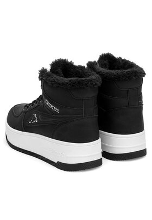 Kappa Sneakersy VSKA007 Czarny. Kolor: czarny. Materiał: skóra