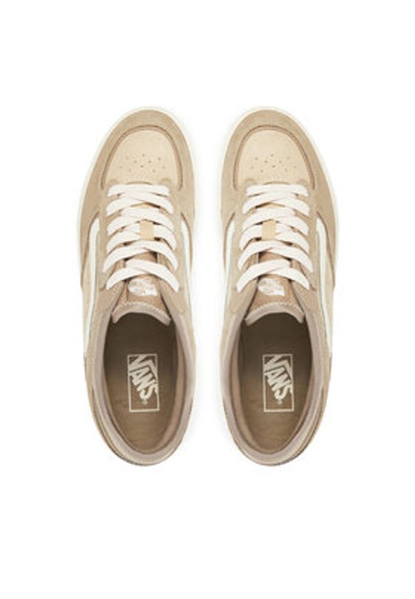 Vans Tenisówki Rowley Classic VN0009QJYZL1 Beżowy. Kolor: beżowy. Materiał: zamsz, skóra