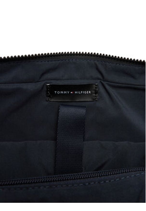 TOMMY HILFIGER - Tommy Hilfiger Torba na laptopa Th Foundation Computer Bag AM0AM13198 Granatowy. Kolor: niebieski. Materiał: skóra