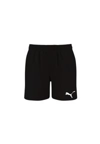 Kąpielówki męskie Puma Mid Shorts. Kolor: czarny. Materiał: poliester