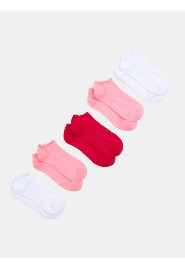 Sinsay - Strukturalne stopki 5 pack - wielobarwny