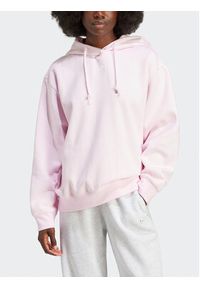 Adidas - adidas Bluza adicolor Essentials IR5927 Różowy Oversize. Kolor: różowy. Materiał: bawełna #6