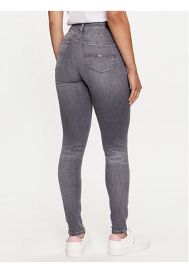Tommy Jeans Jeansy Nora DW0DW19253 Szary Skinny Fit. Kolor: szary