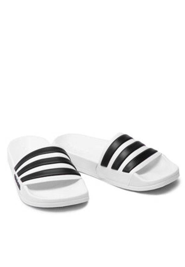 Adidas - adidas Klapki adilette Shower GZ5921 Biały. Kolor: biały