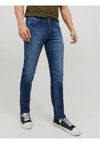 Jack & Jones - Jack&Jones Jeansy Glenn 12214782 Granatowy Slim Fit. Kolor: niebieski