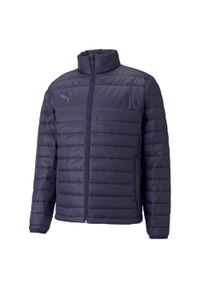 Kurtka uniwersalna męska Puma Teamliga Light. Kolor: niebieski. Materiał: syntetyk. Sport: piłka nożna #1